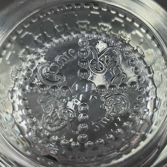 Vintage Crown Royal Black Embossed Cap Base Rocks Glass Whisky Lowball Barware 2 - Picture 5 of 6